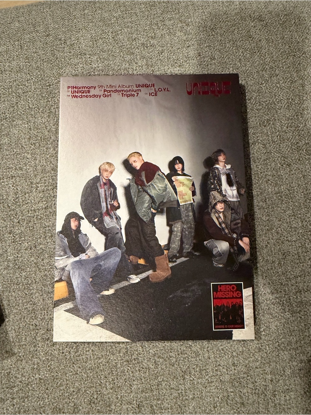 P1Harmony - UNIQUE [9th Mini Album] A version